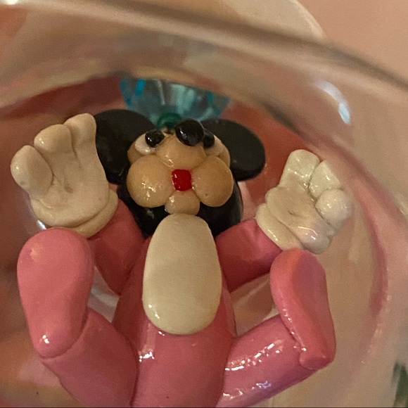 Vintage Disney babies Minnie Mouse Mickey Ornaments Christmas - Picture 3 of 5